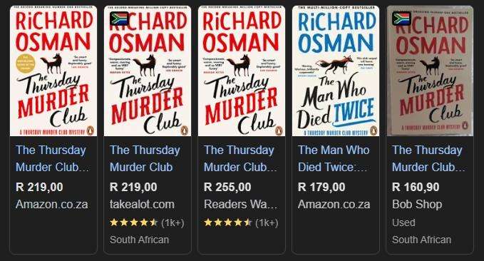 The Thursday murder Club Richard Osman murder mystery crime fiction thriller chic lit contemporary