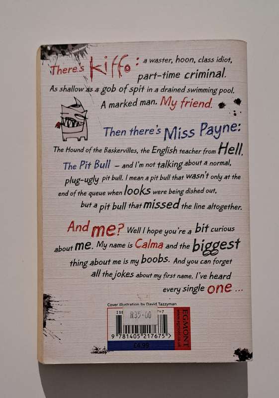 The Whole Business With Kiffo And Pit Bull By Barry Jonsberg humor funny realistic fiction school te