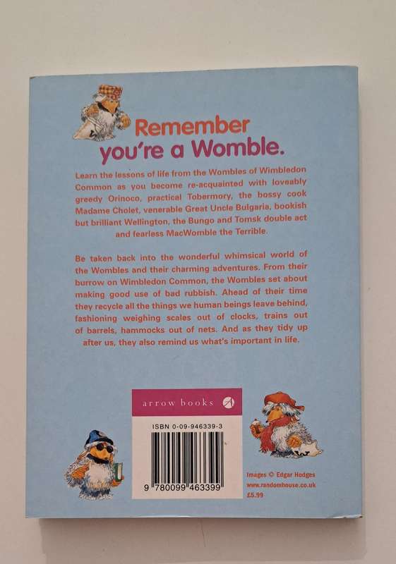 The Wombles Guide To Life Tess Read life lessons TV humor comedy arts classics kids children's