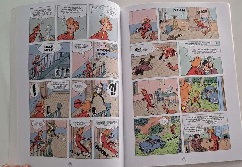The Wrong Head (Volume 11) A Spirou & Fantasio Adventure graphic novel comic book