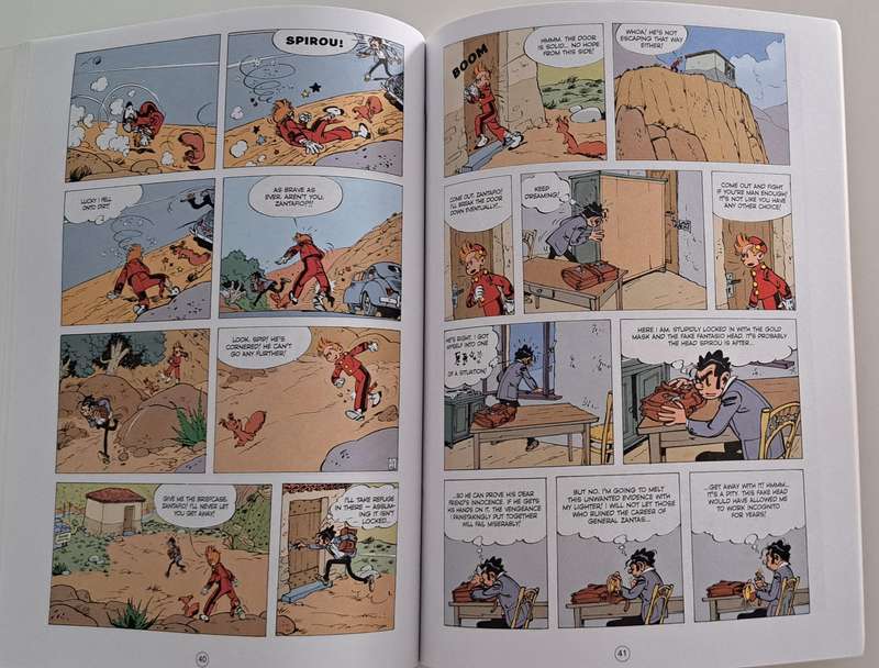 The Wrong Head (Volume 11) A Spirou & Fantasio Adventure graphic novel comic book