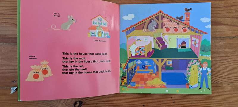 This Is The House That Jack Built By Pam Adams kids children's picture bedtime story book classic