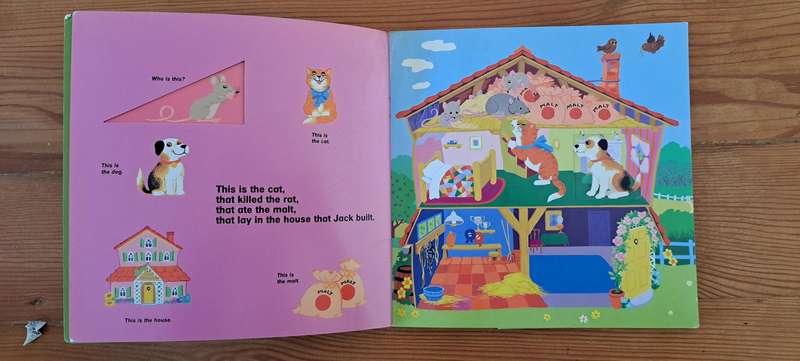 This Is The House That Jack Built By Pam Adams kids children's picture bedtime story book classic