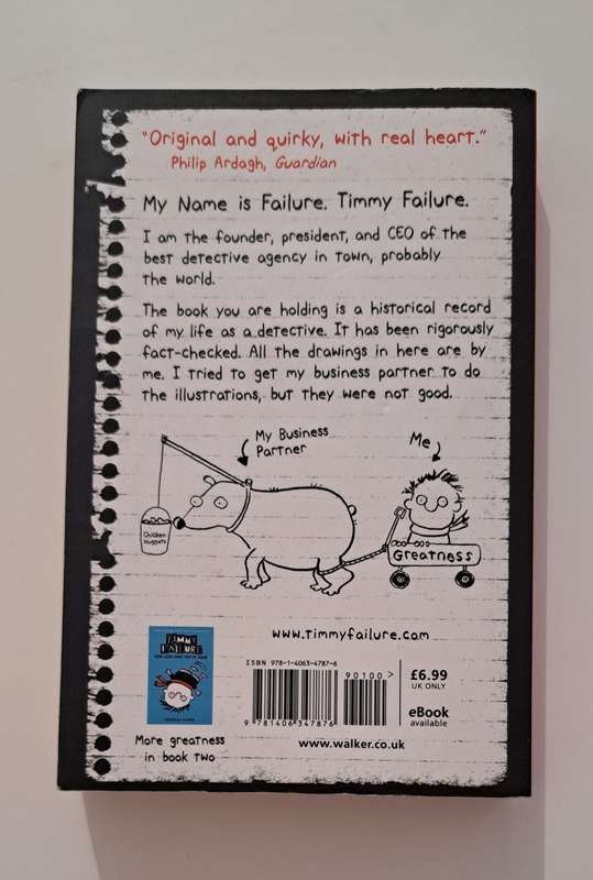 Timmy Failure Mistakes Were Made By Stephan Pastis comedy graphic novel young adult kids fiction