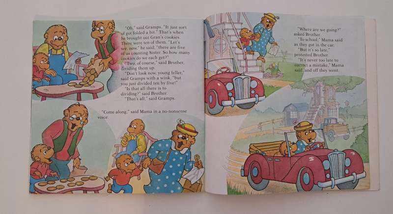 Trouble At School The Berenstain Bears By Stan & Jan Berenstain 1986 kids children's classics pictur