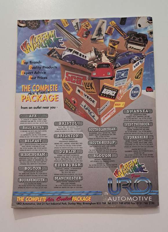 VW Volkswagen VolksWorld beetle car magazine 1998 vintage rare vehicle collectable restoration manua