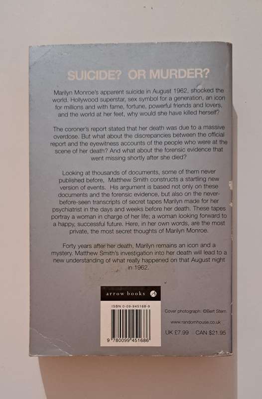Victim The Secret Tapes Of Marilyn Monroe By Matthew Smith biography nonfiction true crime celeb