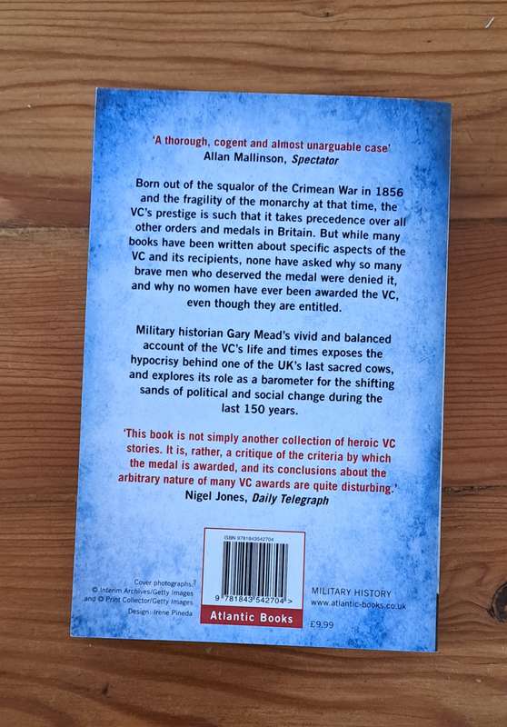 Victoria's Cross The Untold Story of Britain's Highest Award for Bravery Gary Mead war military hist