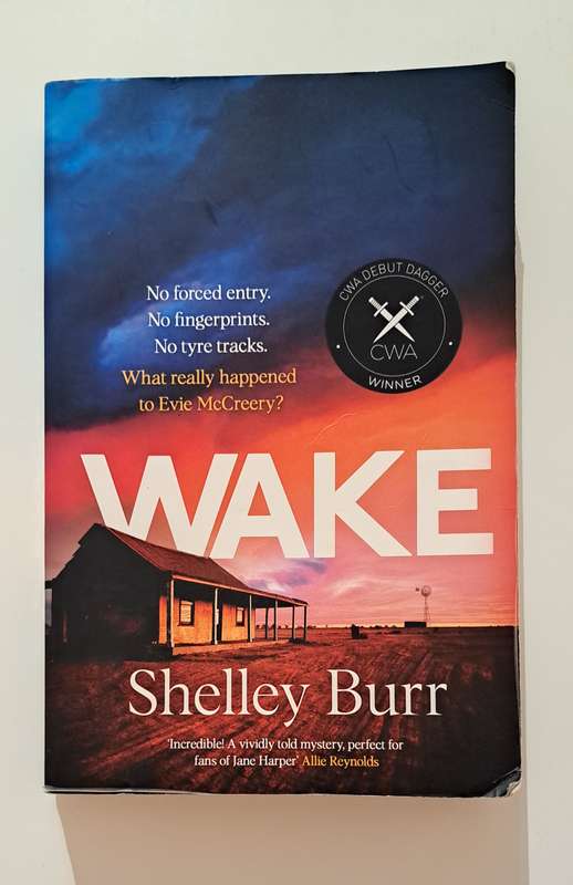 Wake By Shelley Burr mystery crime fiction thriller Australia contemporary suspense