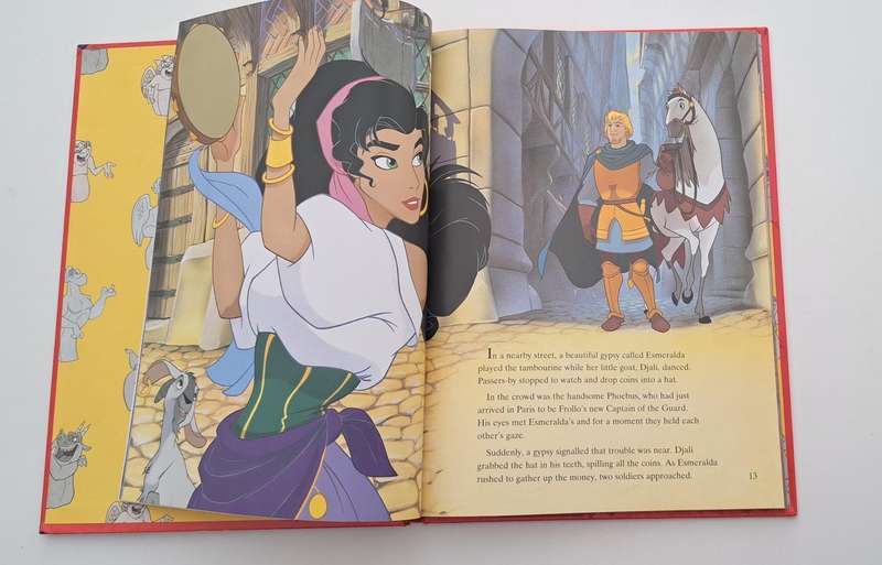 Walt Disney The Hunchback Of Notre Dame Ladybird kids children's picture story book classic bedtime