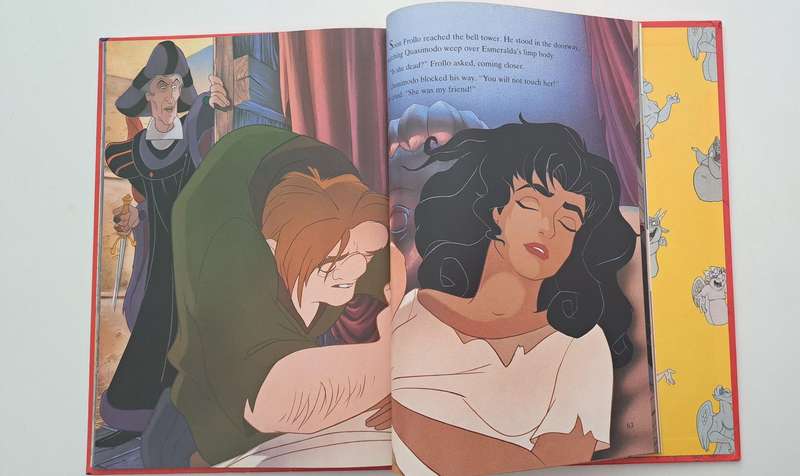 Walt Disney The Hunchback Of Notre Dame Ladybird kids children's picture story book classic bedtime