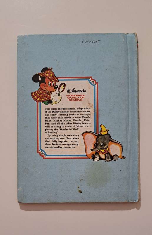 Walt disney's Donald Duck Mountain Climber kids children's picture book bedtime story classic