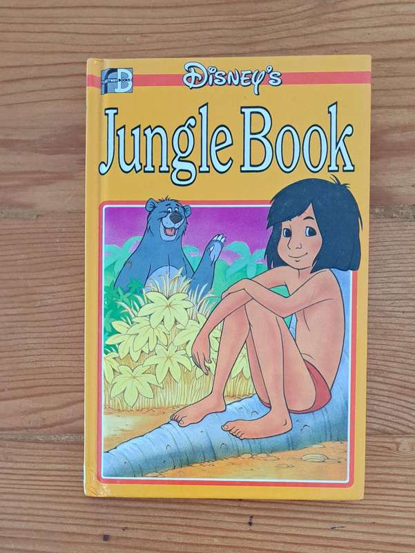 Walt Disney's Jungle book 1987 kids children's classic bedtime story picture book