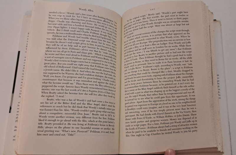 Woody Allen A Biography By Eric Lax memoir film comedy movie actor famous 20th century funny