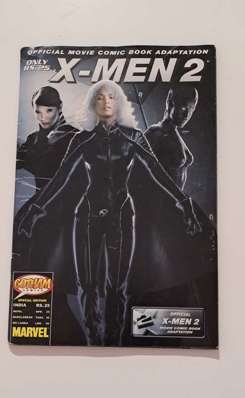Gotham Marvel comics X-Men 2 Special Edition Movie Adaptation comic book RSA South Africa print