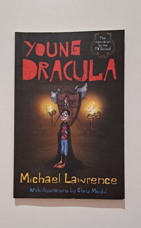 Young Dracula by Michael Lawrence kids children's fantasy vampire sci-fi adventure
