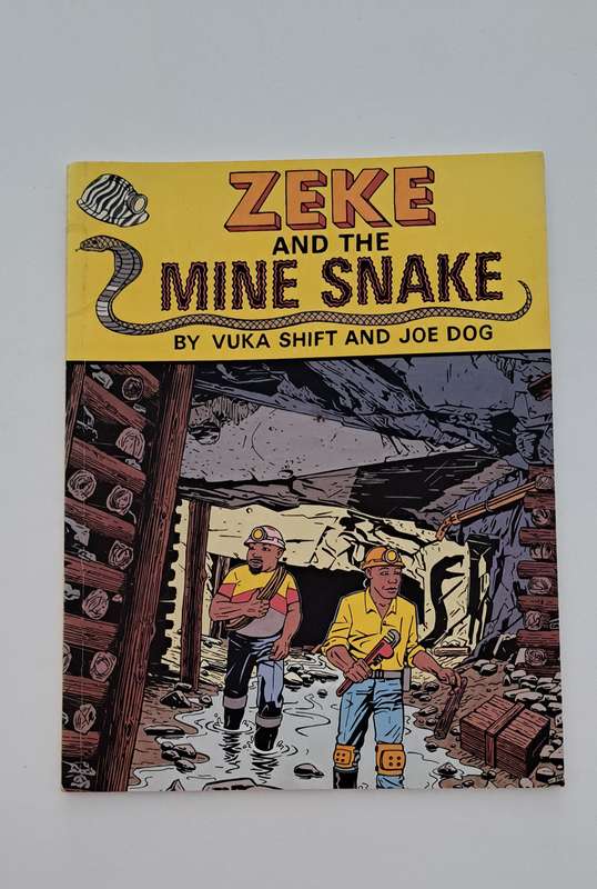 Zeke and the Mine Snake by Vuka Shift & Joe Dog comic book South Africa Zulu African English