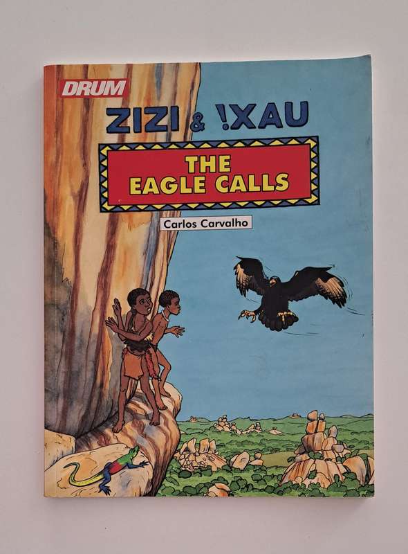 Zizi & Xau The Eagle Calls Carlos Carvalho graphic novel comic South Africa rare kids children story