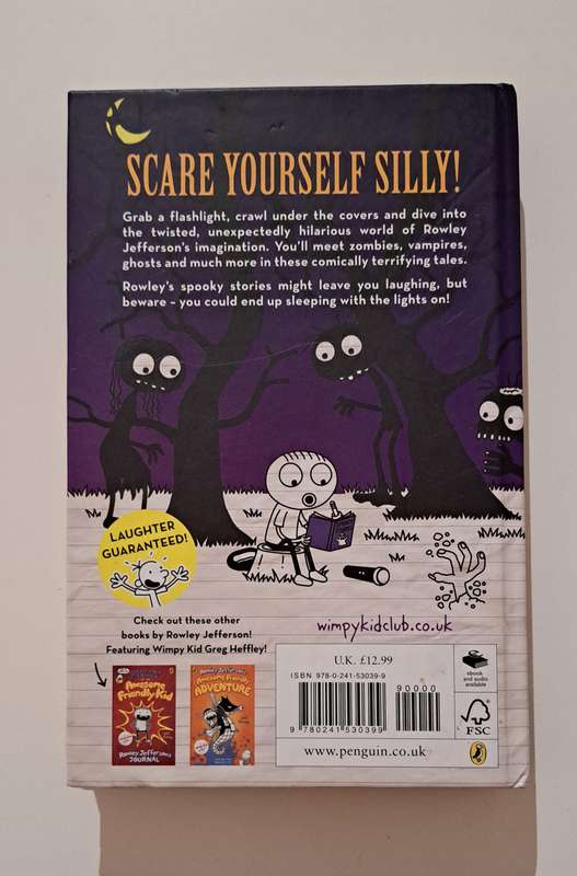 Awesome Friendly Spooky Stories Rowley Jefferson humor fiction children graphic novel comic fantasy