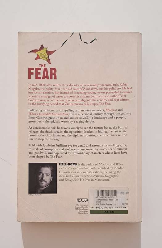 The Fear The Last Days Of Robert Mugabe Peter Godwin nonfiction biography politics Africa economics