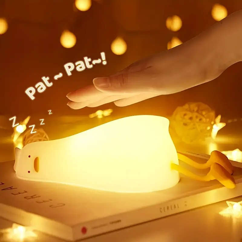 Rechargeable duck night light