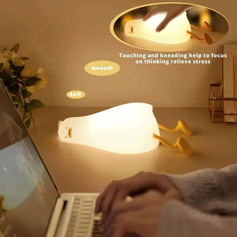 Rechargeable duck night light
