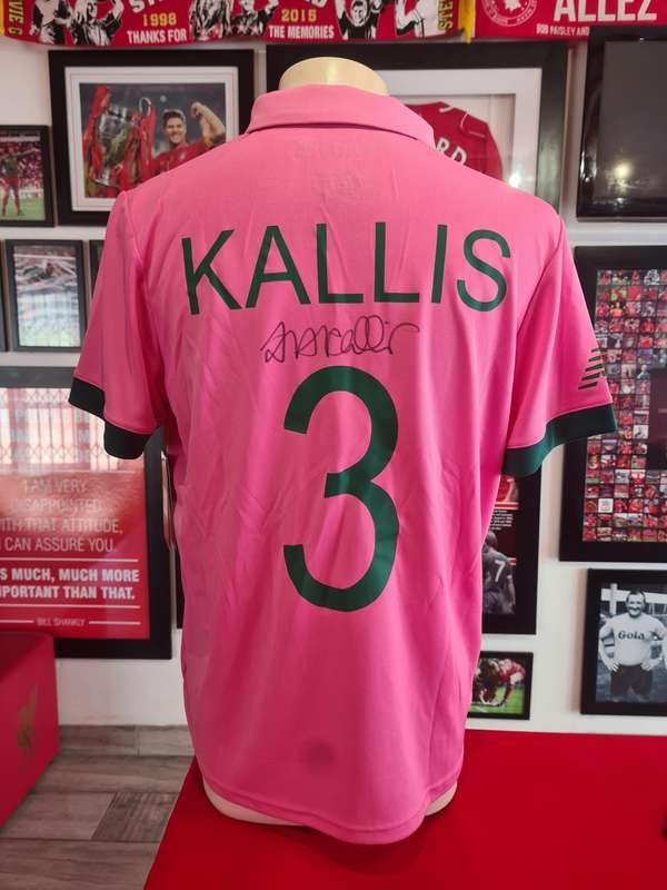 Jacques Kallis Signed South African Cricket ODI Shirt