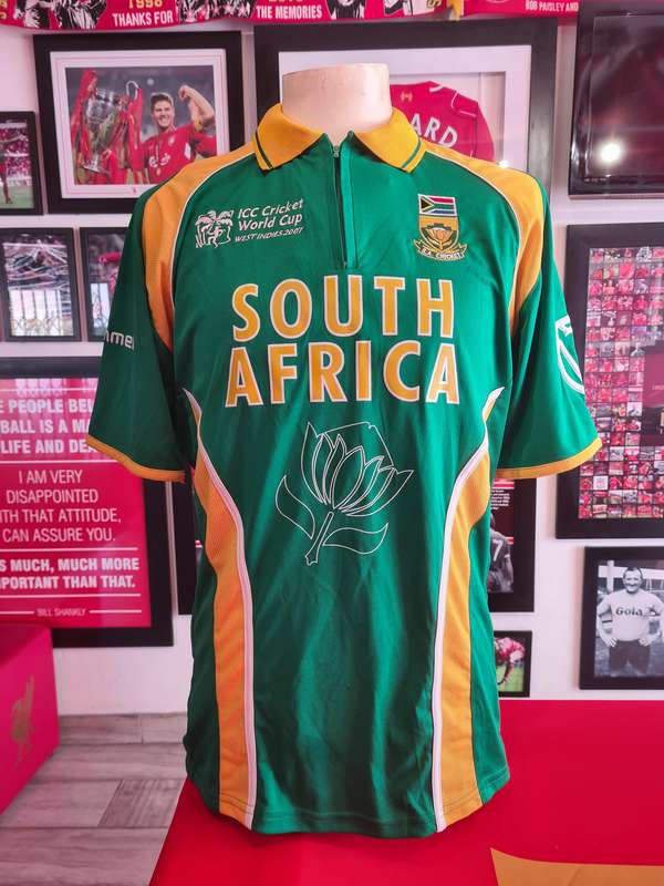 AB De Villiers Signed South Africa ODI Cricket Shirt