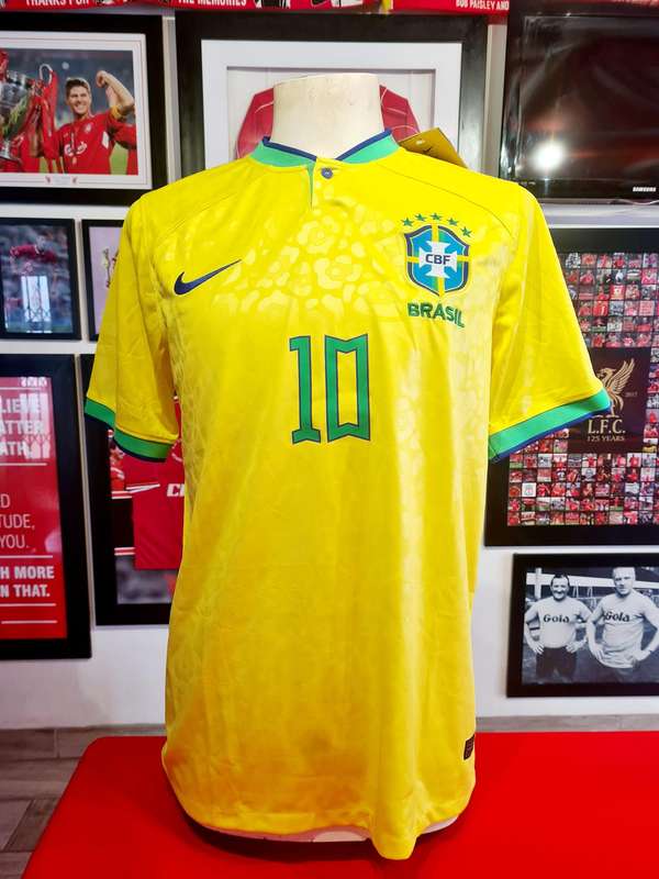 Brazil  Neymar Jr Signed Shirt