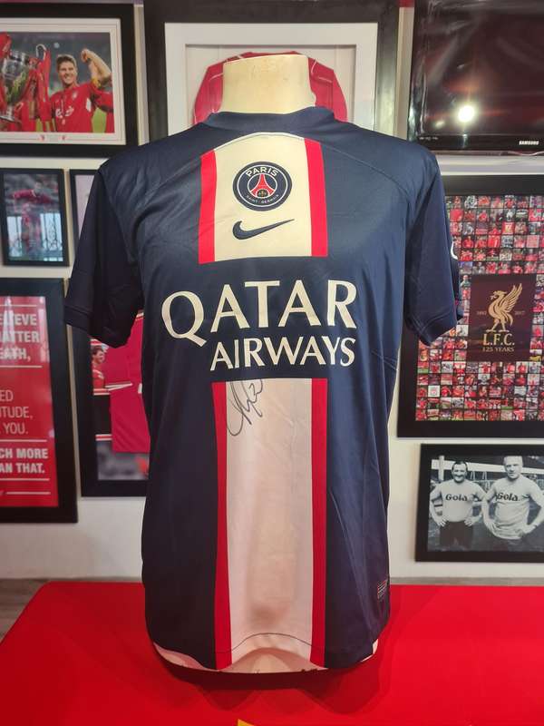 Paris Saint-Germain  Kylian Mbappé Signed Shirt