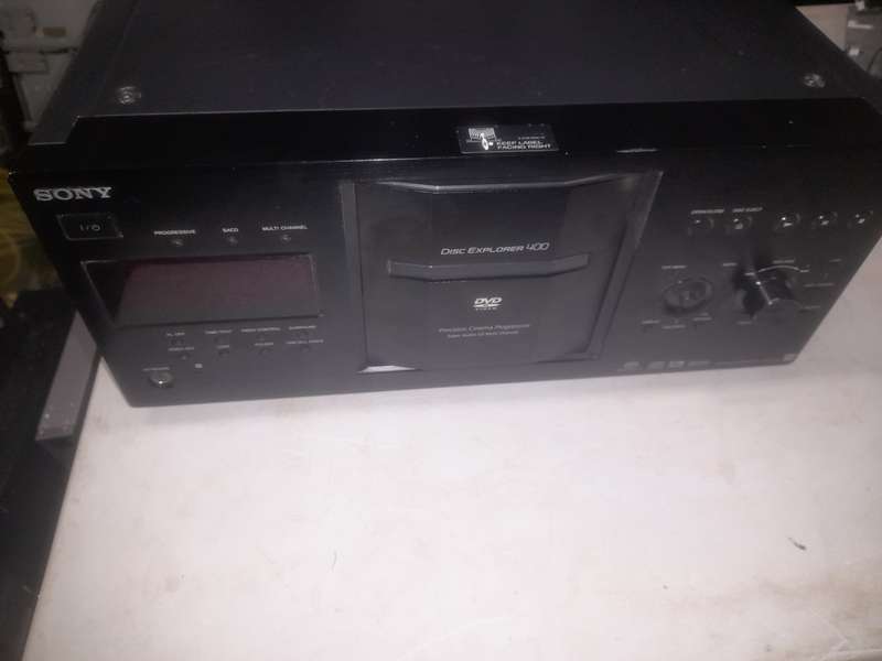 SONY DVP-CX777ES DVD/SACD PLAYER | 400 DISC CHANGER | 12 BIT DAC