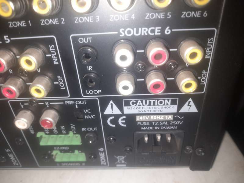 SPEAKERCRAFT MZC-66 MULTI-ZONE CONTROLLER/ AMPLIFIER | 6 SOURCE | 6 ZONE