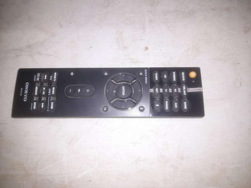 ONKYO TX-SR373 RECEIVER | 5.1 CH |  135W @ 6OHMS | 4K@60P PASSTHRU AND UPSCALLING | BLUETOOTH