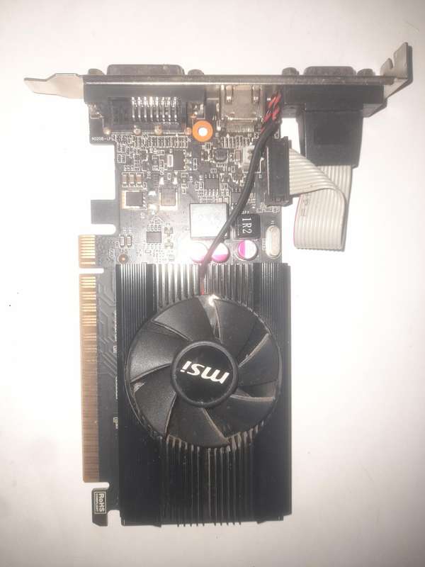 MSI GEFORCE GT 720 GPU | N720 - 2GD3LP | 2 GB DDR3 VRAM | 192 CUDA CORES