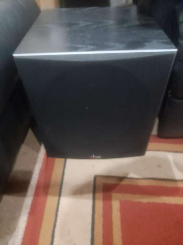 POLK AUDIO PSW505 ACTIVE SUBWOOFER | 12" Driver | 300W RMS | D-Class