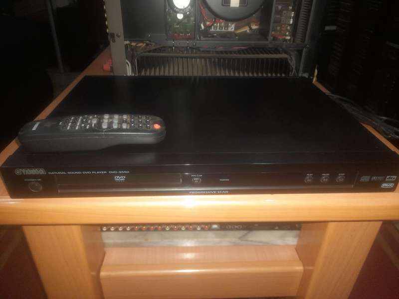 YAMAHA DVD-S550 DVD PLAYER | CD/MP3 | SUPER AUDIO