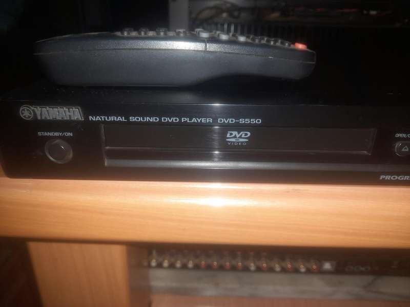 YAMAHA DVD-S550 DVD PLAYER | CD/MP3 | SUPER AUDIO