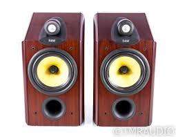 B & W CDM-1NT BOOKSHELF PAIR | 8 OHM | 120W | NAUTILUS TECHNOLOGY