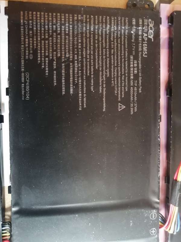 Various Acer laptops batteries (Read description)