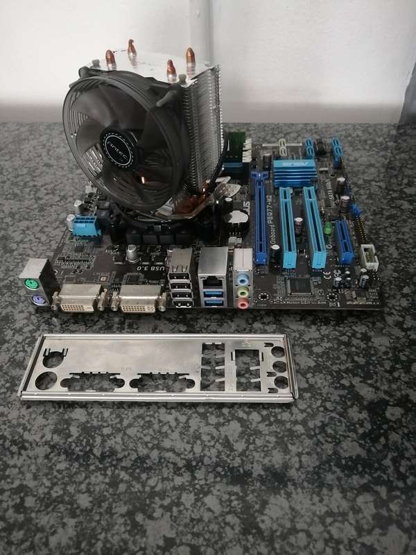 Gaming core i5 2nd gen combo bundle (motherboard + cpu +Antec led cpu cooler) 4 ram slots (no ram)
