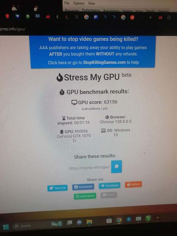 MSI NVIDIA 8GB GTX 1070ti GeForce GAMING GRAPHICS CARD, GDDR5, BENCHMARK TESTED