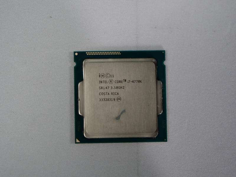 Fast INTEL Core I7-4770K CPU 3.90 GHz Socket LGA 1150 Quad Core CPU Processor, Benchmark stressed te