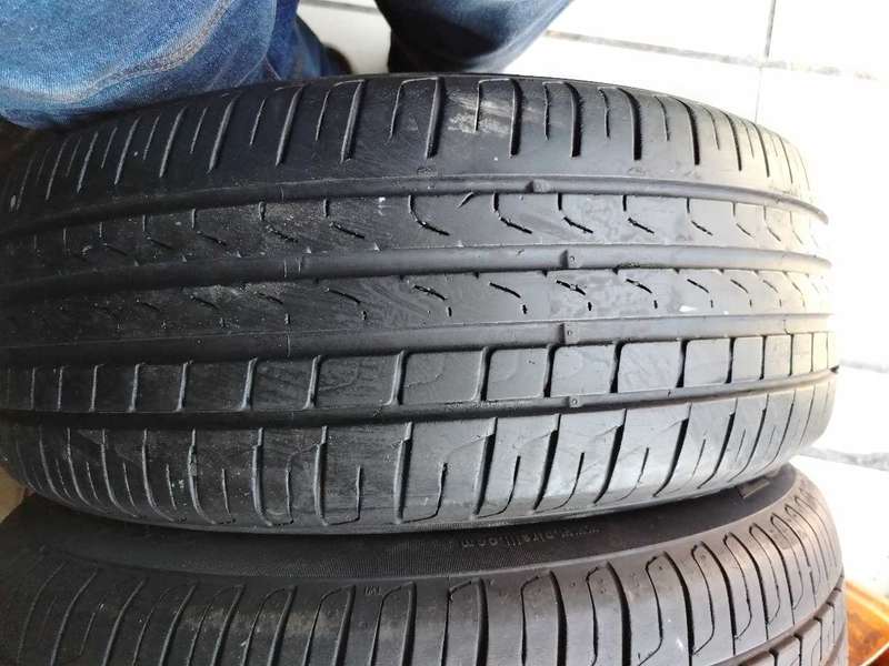 205/55/17 x 2 Pirelli Scorpion tyres. 80%