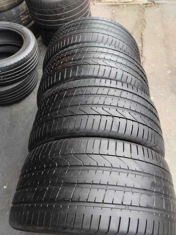 285/40/21 and 315/35/21 Pirelli Pzerro. 70% life