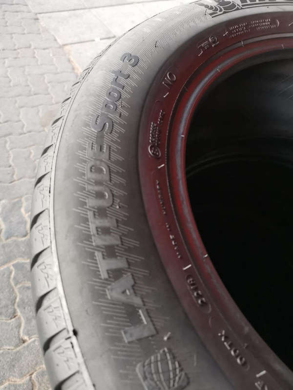 235/60/18 × 4 Michelin Latitude 3. Good Condition. 80% life