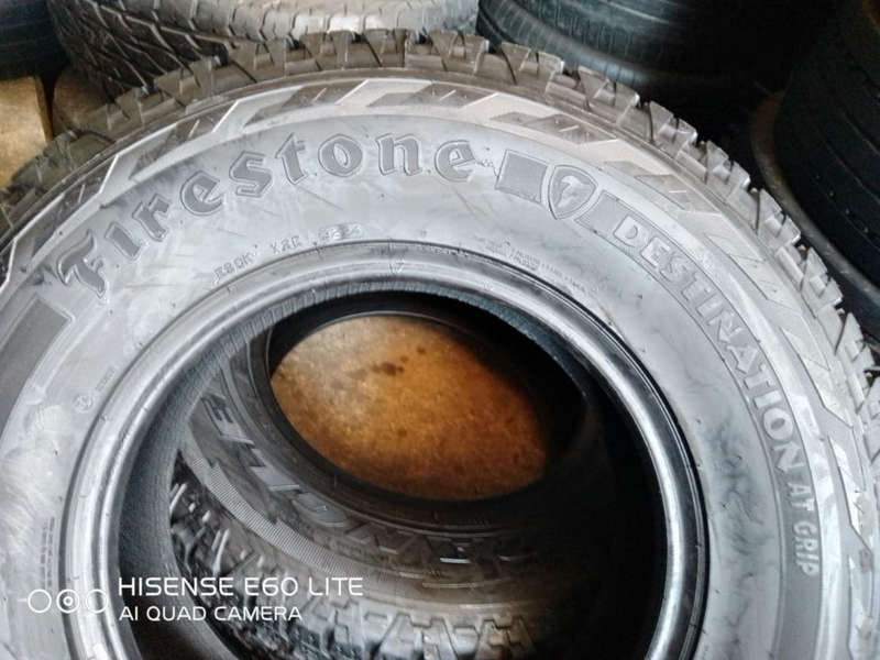 245/70/16 × 4 Firestone fairly used tyres