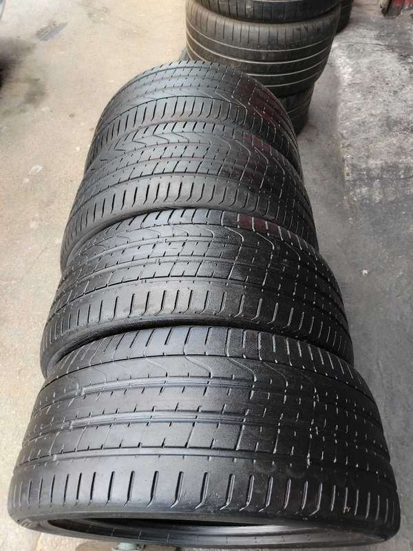 285/40/21 and 315/35/21 Pirelli Pzerro. 70% life