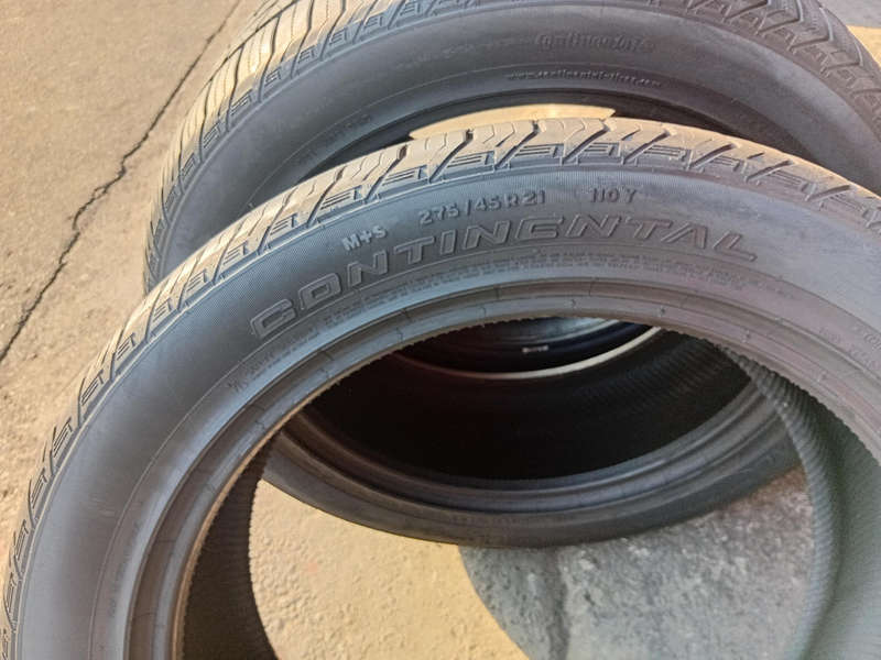 275|45|R21 x 2 Continental CrossContact Lx Sport Tyres