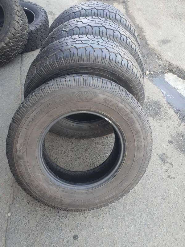 245/75/16 used bakki tyres