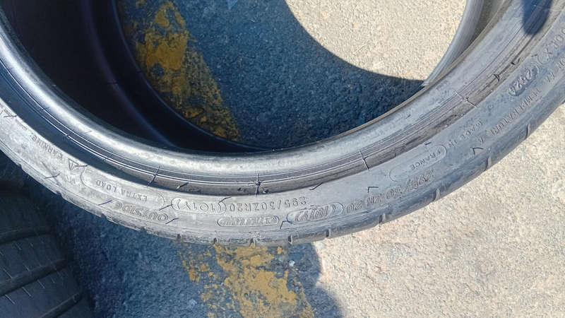 295/30/20 Michelin tyres for sale